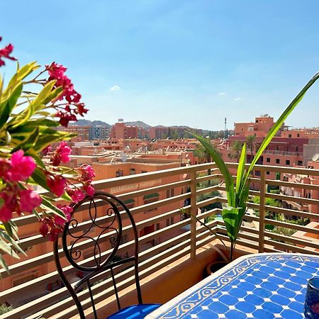 Appart Majorelle Terrasse Wifi Centre Ville Marrákes Kültér fotó
