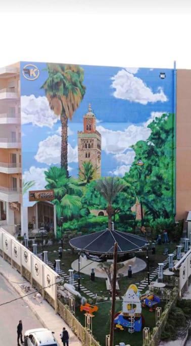 Appart Majorelle Terrasse Wifi Centre Ville Marrákes Kültér fotó