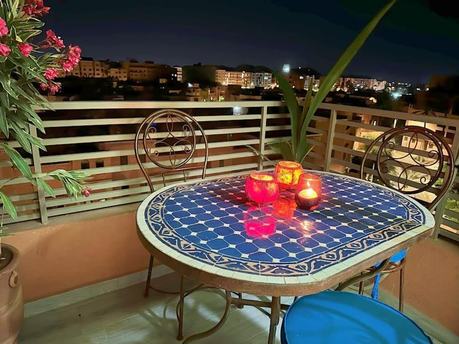 Appart Majorelle Terrasse Wifi Centre Ville Marrákes Kültér fotó